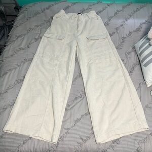 Wide Leg Corduroy Pant